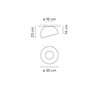 Vibia Duo Petra ø 35 cm x 23 cm - 4877 ceiling lamp