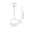 Vibia Warm Ø 62 cm - 4925 suspension lamp
