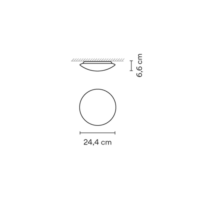 Vibia Puck 2 x LED G9 - 5410 plafondlamp