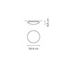 Vibia Puck 2 x LED G9 - 5410 ceiling lamp