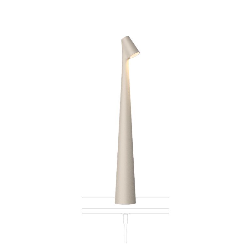 Vibia Africa Bolt-down Ø 5 x 40 cm - 5595 tafellamp
