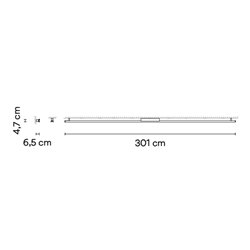 Vibia Spa 301 cm - 5979 wall lamp