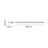 Vibia Spa Vanity Light 301 cm - 5991 wall lamp