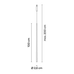 Vibia Bind Beige Pincer Ø 2,6 cm - 6571 track lighting fixture