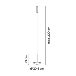 Vibia Bind Black Pincer Ø 20,5 cm - 6586 track lighting fixture