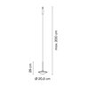 Vibia Bind Beige Pincer Ø 20,5 cm - 6587 track lighting fixture