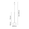 Vibia Bind Black Pincer Ø 22 cm - 6590 track lighting fixture