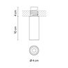 Vibia Bind solo Downlight Ø 4 cm x 10 cm Narrow - 6680 recessed spot