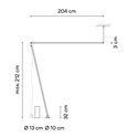 Vibia Sticks solo 204 cm - 7375 staanlamp