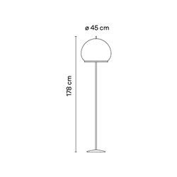 Vibia Knit Ø 45 x 178 cm - 7480 floor lamp