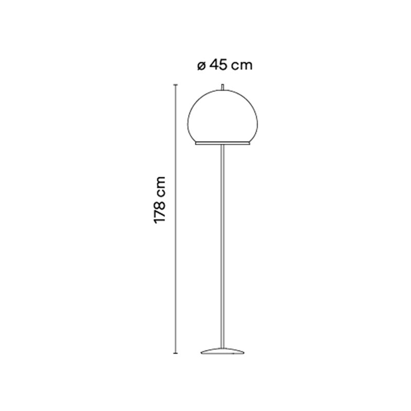 Vibia Knit Ø 45 x 178 cm - 7480 staanlamp
