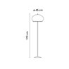 Vibia Knit Ø 45 x 170 cm - 7485 floor lamp