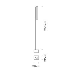 Vibia Class 1x LED - 2810 garden lamp