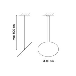 Vibia Circus Solo Pendant Reflector Ø 40 cm - A146