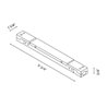 Vibia Circus driver for pendant track 84W Casambi Beige - A399