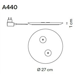 Vibia Africa Charging Station 2x - A440