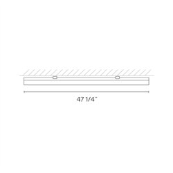 Vibia Bind Ceiling Track 120 cm - A491