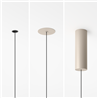 Vibia Bind driver for pendant track 48W DALI Beige - A426