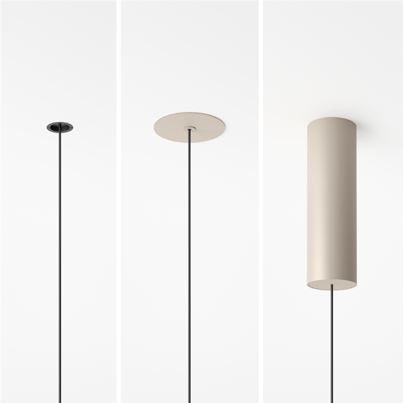 Vibia Bind driver for pendant track 48W Casambi Beige - A426