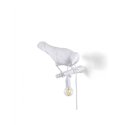 SELETTI Vogel lamp Links Indoor Wit