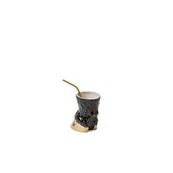 SELETTI  Diesel Party Animal Dolomite Vase/Glass - Bull