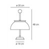 Artemide Alfa Table lamp