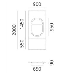 Artemide Alphabet Of Light Wall lamp "8"