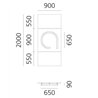 Artemide Alphabet Of Light Wall lamp "a" lowercase