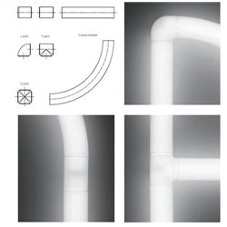 Artemide Alphabet Of Light Wall lamp "A" uppercase