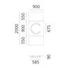 Artemide Alphabet Of Light Wall lamp "c" lowercase