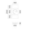 Artemide Alphabet Of Light Wall lamp "e" lowercase
