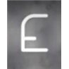 Artemide Alphabet Of Light Wall lamp "E" uppercase