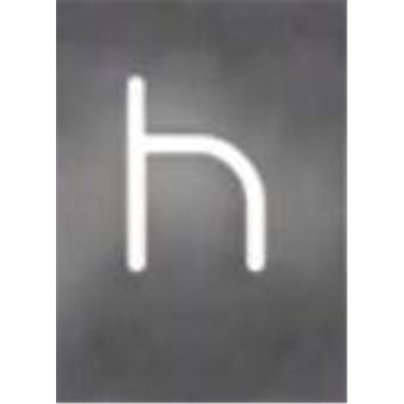 Artemide Alphabet Of Light Wandlamp "h" lowercase
