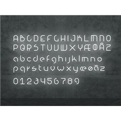 Artemide Alphabet Of Light Wall lamp "j" lowercase