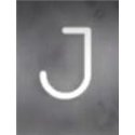 Artemide Alphabet Of Light Wandlamp "J" uppercase