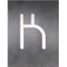 Artemide Alphabet Of Light Wall lamp "K" uppercase