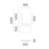 Artemide Alphabet Of Light Wall lamp "L" uppercase