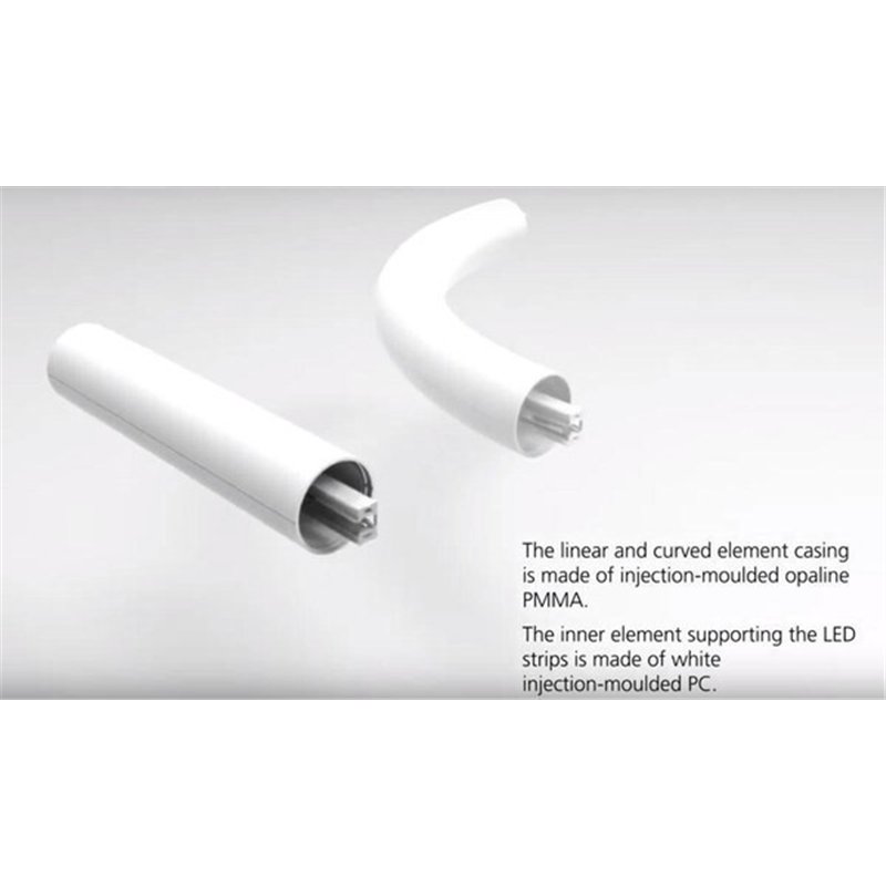 Artemide Alphabet Of Light Wandlamp "n" lowercase