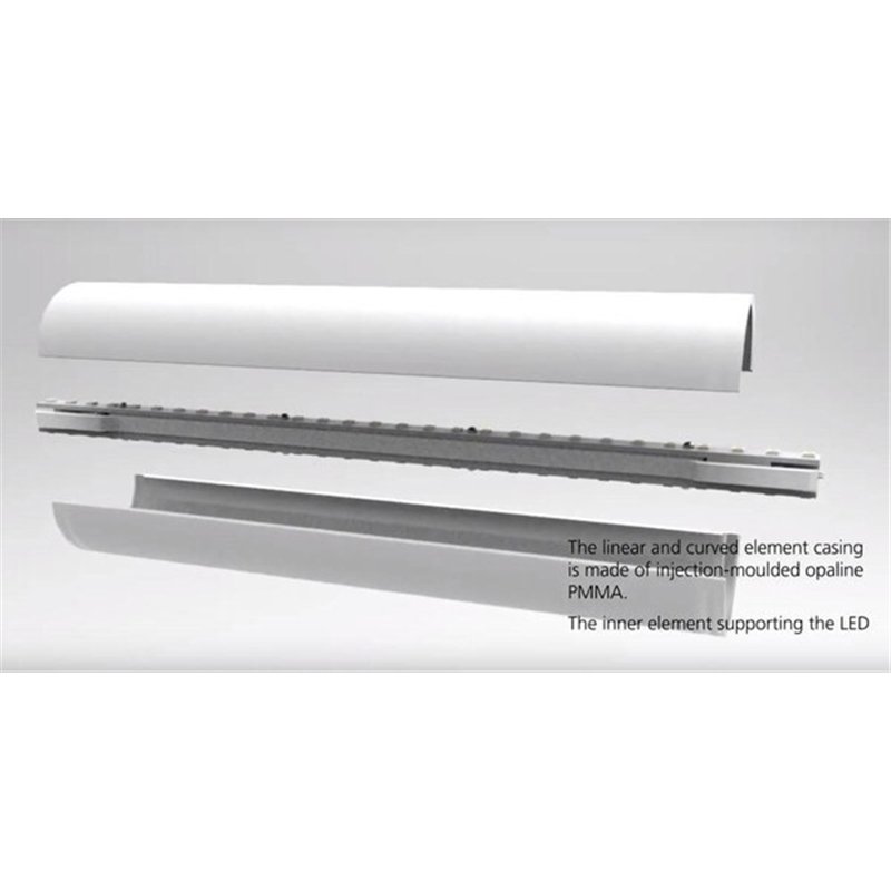 Artemide Alphabet Of Light Wandlamp "o" lowercase