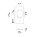 Artemide Alphabet Of Light Wandlamp "O" uppercase
