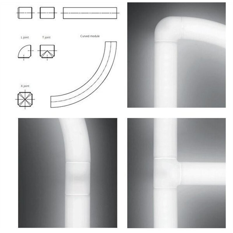 Artemide Alphabet Of Light Wandlamp "O" uppercase