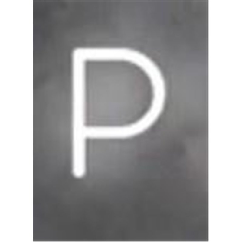 Artemide Alphabet Of Light Wandlamp "P" uppercase