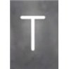 Artemide Alphabet Of Light Wall lamp "T" uppercase