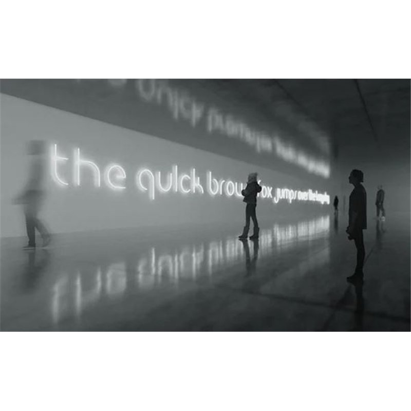 Artemide Alphabet Of Light Wandlamp "v" lowercase
