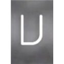 Artemide Alphabet Of Light Wandlamp "V" uppercase