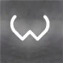Artemide Alphabet Of Light Wandlamp "w" lowercase