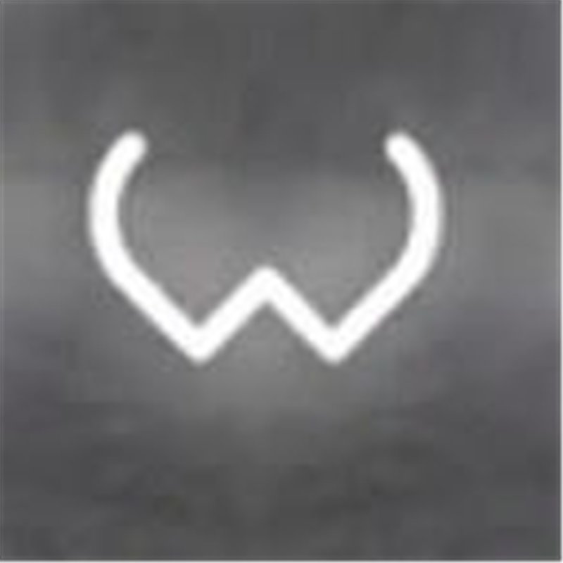 Artemide Alphabet Of Light Wandlamp "w" lowercase