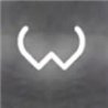 Artemide Alphabet Of Light Wall lamp "w" lowercase
