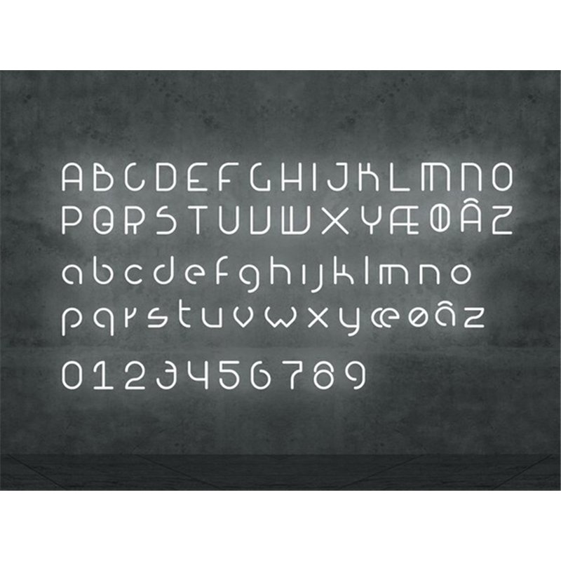 Artemide Alphabet Of Light Wandlamp "x" lowercase