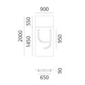 Artemide Alphabet Of Light Wandlamp "y" lowercase